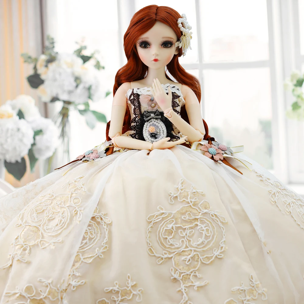 

UCanaan 1/3 BJD SD Dolls BJD doll with Palace Style 18 Ball Jointed dolls for New Year Gift and Doll Collection