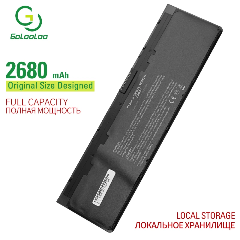 Golooloo 11,1 v 2680 mAh лаптоп с Батарея для DELL Latitude 12 7000 E7240 E7250 серии 0WD52H 0KWFFN 451-BBFW 451-BBFX 0VFV59 W57CV