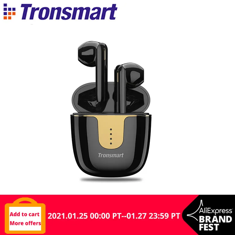 Tronsmart Onyx Ace APTX Bluetooth наушники TWS Беспроводные с чип Qualcomm регулятор громкости 24H