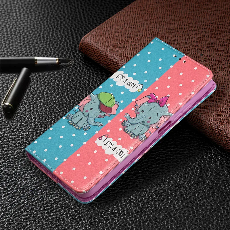 silicone case samsung A32 Leather Case For Samsung Galaxy A32 4G A325 SM-A325F Case For Galaxy A32 A325F/DS Fundas Wallet Flip Cover Cat Painted Coque samsung cases cute Cases For Samsung
