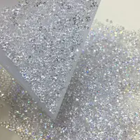 1 Pack 1440PCS Clear V-Bottom Sharp Glitter Rhinestone Nail Gems Acrylic Crystal Stone Non Hot Fix Nail Art Decoration 1