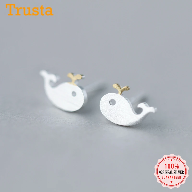 Женские серьги гвоздики из серебра 100% пробы|earrings gift|fashion stud earringsstud earrings |