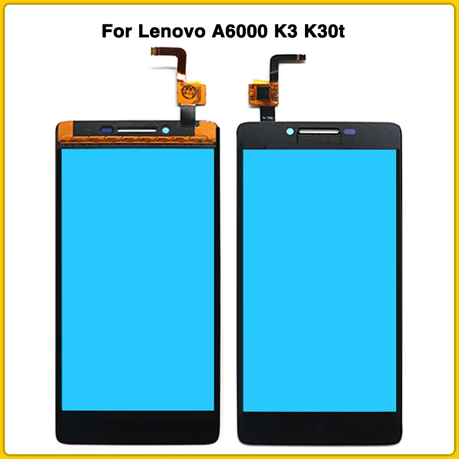 A6000 сенсорный экран для lenovo A6000 K3 K30t Сенсорная панель дигитайзер сенсор Передняя стеклянная крышка Замена