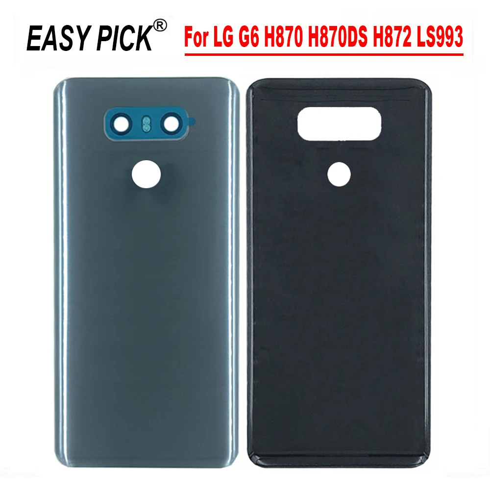 Для LG G6 H870 H870DS H872 LS993 VS998 US997 крышка батареи защитная задняя дверь стекло Корпус