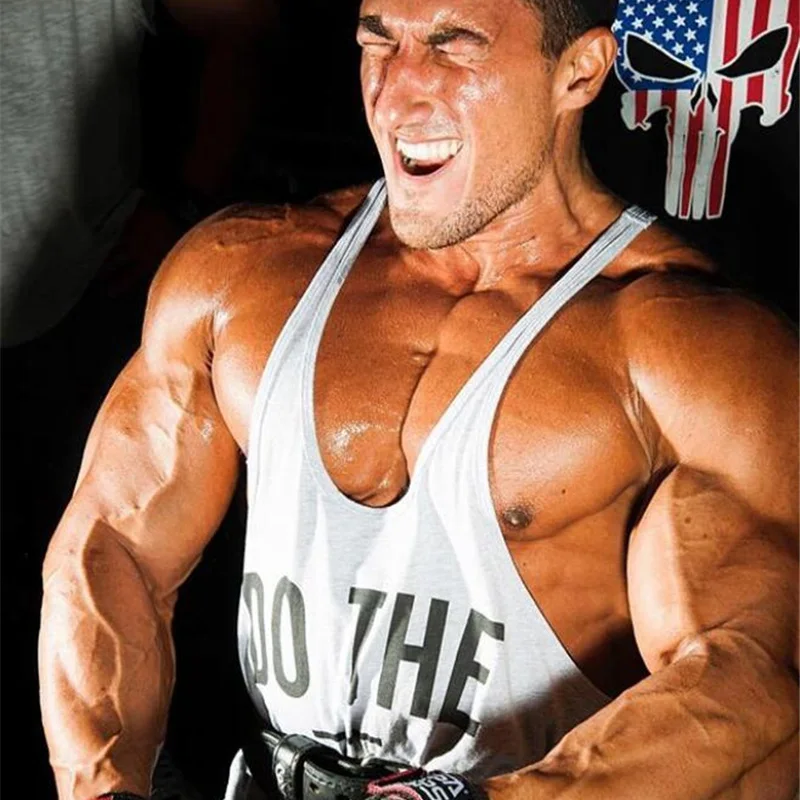Тренажеры торговой марки muscleguys одежда Singlet Y Back мужские спортивные майки спортивная майка для фитнеса жилет хлопок Бодибилдинг Мужская рубашка без рукавов