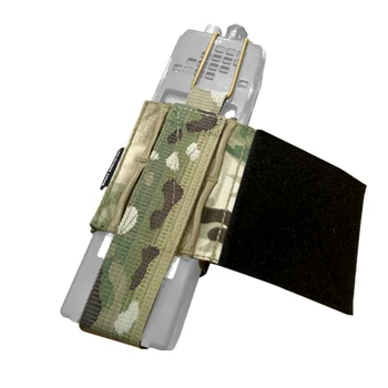 

RELOADED AMMO/RA Original Chest Hook Tactical Radio Pouch - MCBK