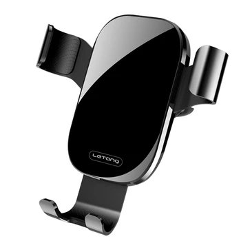 

Letang Phone Holder Auto Lock Car Phone Holder Clip Mount Stand netic Gravity Mobile Phone Stand Support in Car