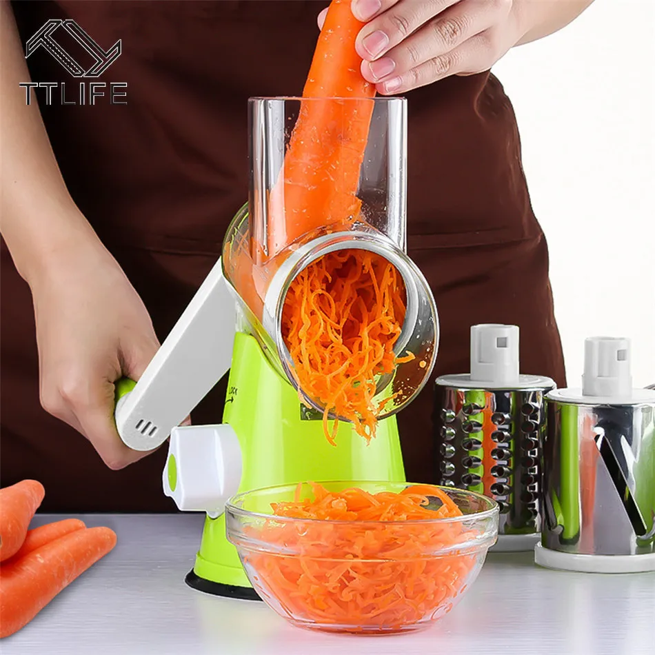 Ttlife Manual Vegetable Cutter Fruit Potato Round Vegetable Slicer Shredder  Potato Carrot Grater Chopper Kitchen Gadget Ru Tools Fruit  Vegetable  Tools AliExpress