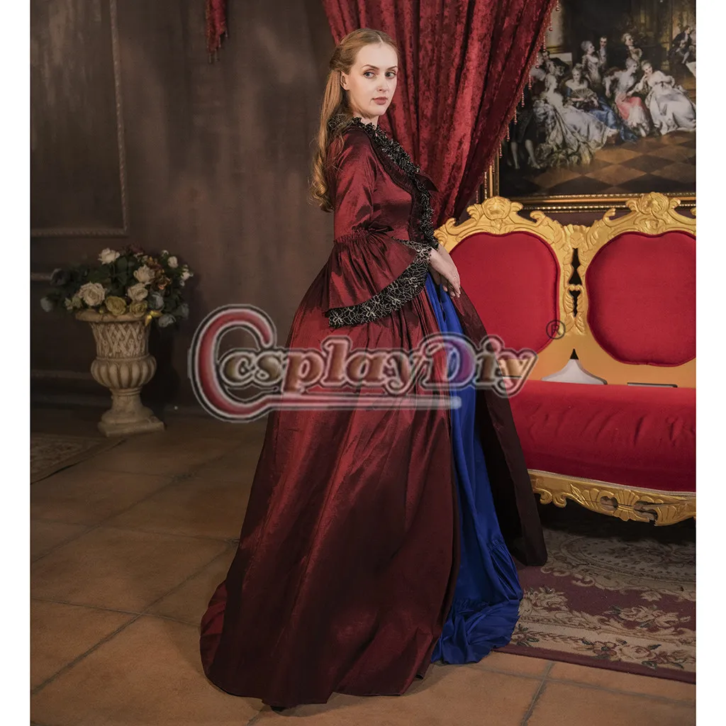 Cosplaydiy бальное платье 18-й Марии Антуанетты, платье Рококо, колониальное грузинское платье 18-го века L320