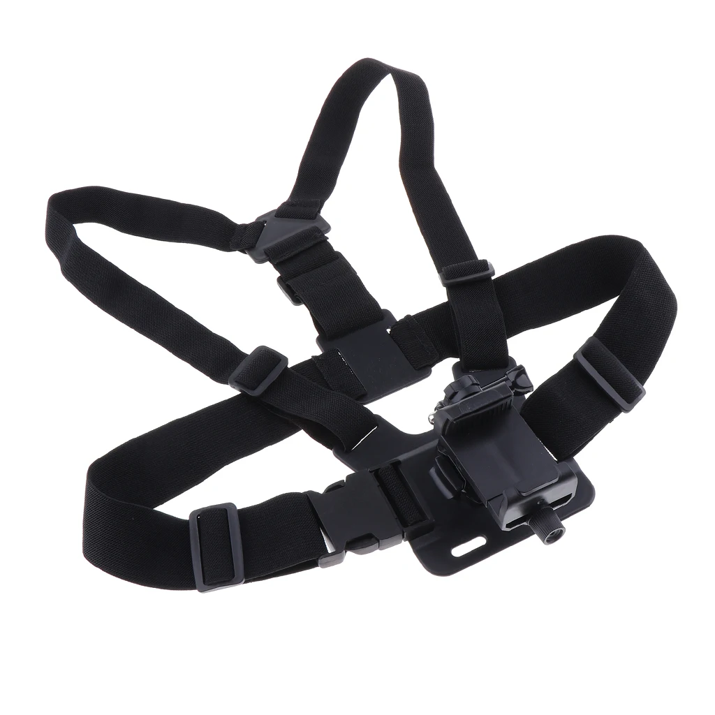 Phone Holder Stand Outdoor Sport Adjustable Chest Harness Mount Straps