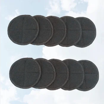 

10Pcs Makeup Remover Pad 3-Layers Face Wash Cloth Pads for Travel Home Hotel