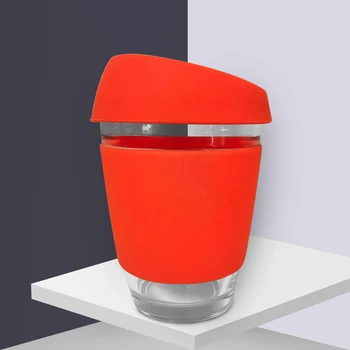 

350mL Silicone Folding Cup Collapsible Travel Coffee Cup, Cup With Leak-Proof Cover Suitable For Travel Cup