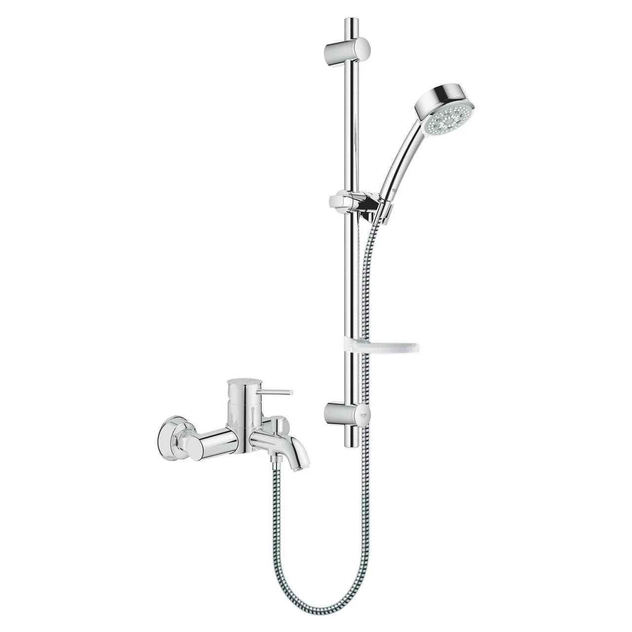[Bath mixer Grohe bauclassic 32865000 Chrome faucet mixer bath bathroom kitchen tap tapware sink home improvement repair sanitary Shell box basin]
