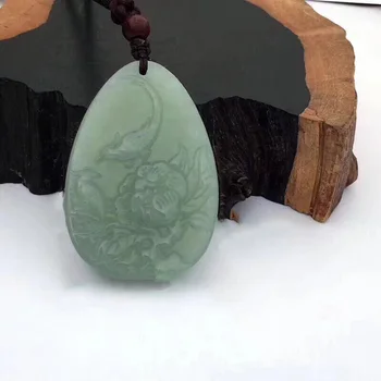 

Hetian Yuqing Yuhua blooms rich pendants