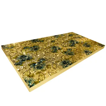 

Colorful Printed PVC coffee table mat Waterproof heat-resistant oilproof tablecloth party wedding table deco protector customize