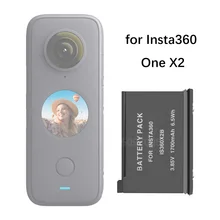 Em Estoque! Insta360 um x2 bateria 1700mah universal 3 baterias carregador hub para insta 360 um x 2 acessórios da câmera de ação