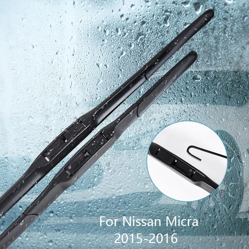 Wipers Blade For Nissan Micra 2015 2016 Car Accessories For Auto Rubber