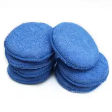 

30% Dropshipping!!12Pcs Foam Applicator High Density Waxing Polyester Foam Sponge Cleaning Pad for Car