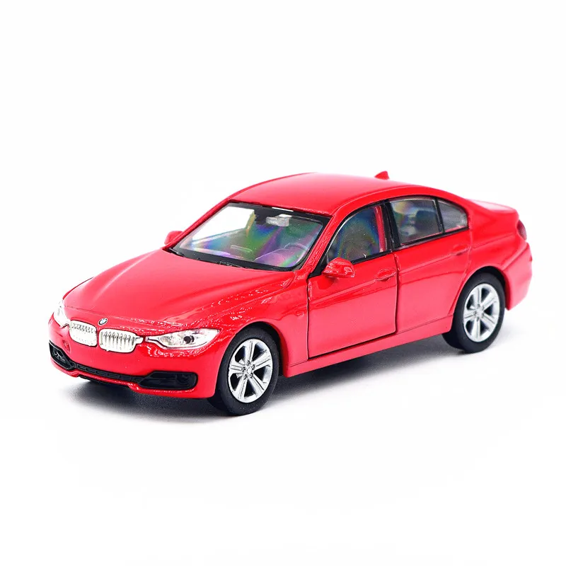 WELLY Diecast Alloy 1/36 BMW 335i 3 Series Car Model Red Adult