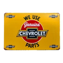 Винтажные оловянные вывески Шевроле настенное искусство картина металлический плакат винтажная вывеска Бар Кафе Гараж Декор винтажная настенная живопись плакат 20x30 см