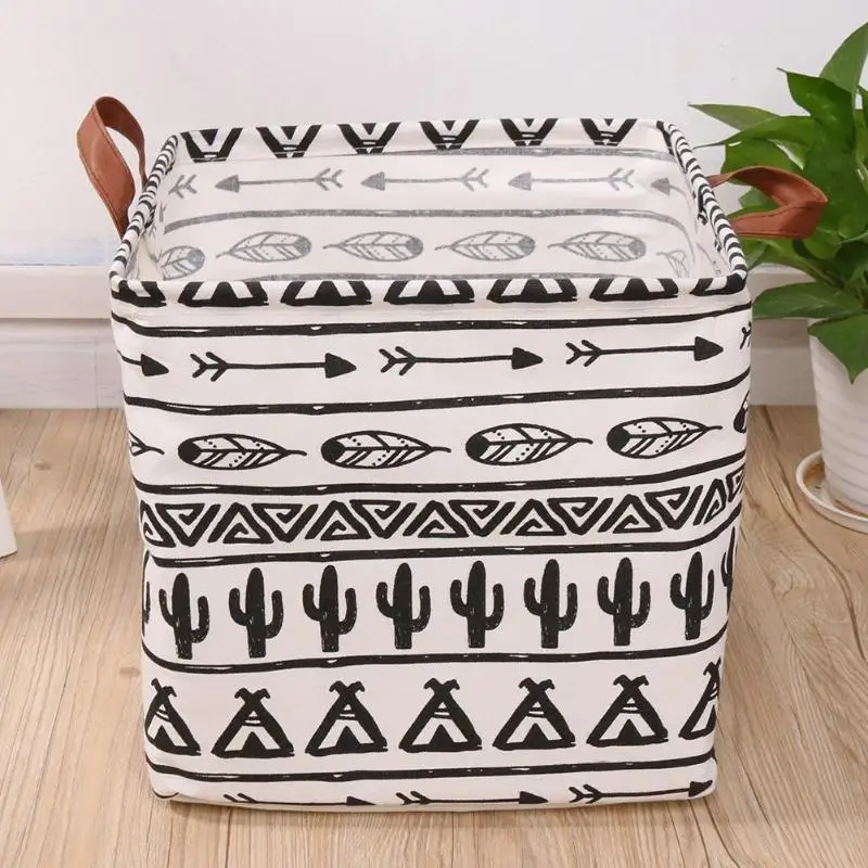 Складная корзина для белья, подставка, ручка, холст, игрушки, ведро, держатель для мелочей, контейнер для грязной одежды, для хранения мелочей