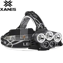 XANES 2309-A велосипедная фара 6 режимов переключения T6+ 2 x LTS белый фонарик уличный спортивный налобный фонарь лампа Sportlight