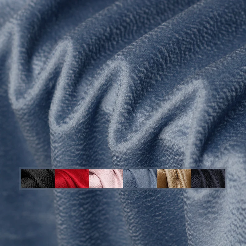 Белый Waxberry, чистый кашемир, двухсторонняя ткань, волнистая вода, кашемировые материалы, Женское пальто, ткань для шитья