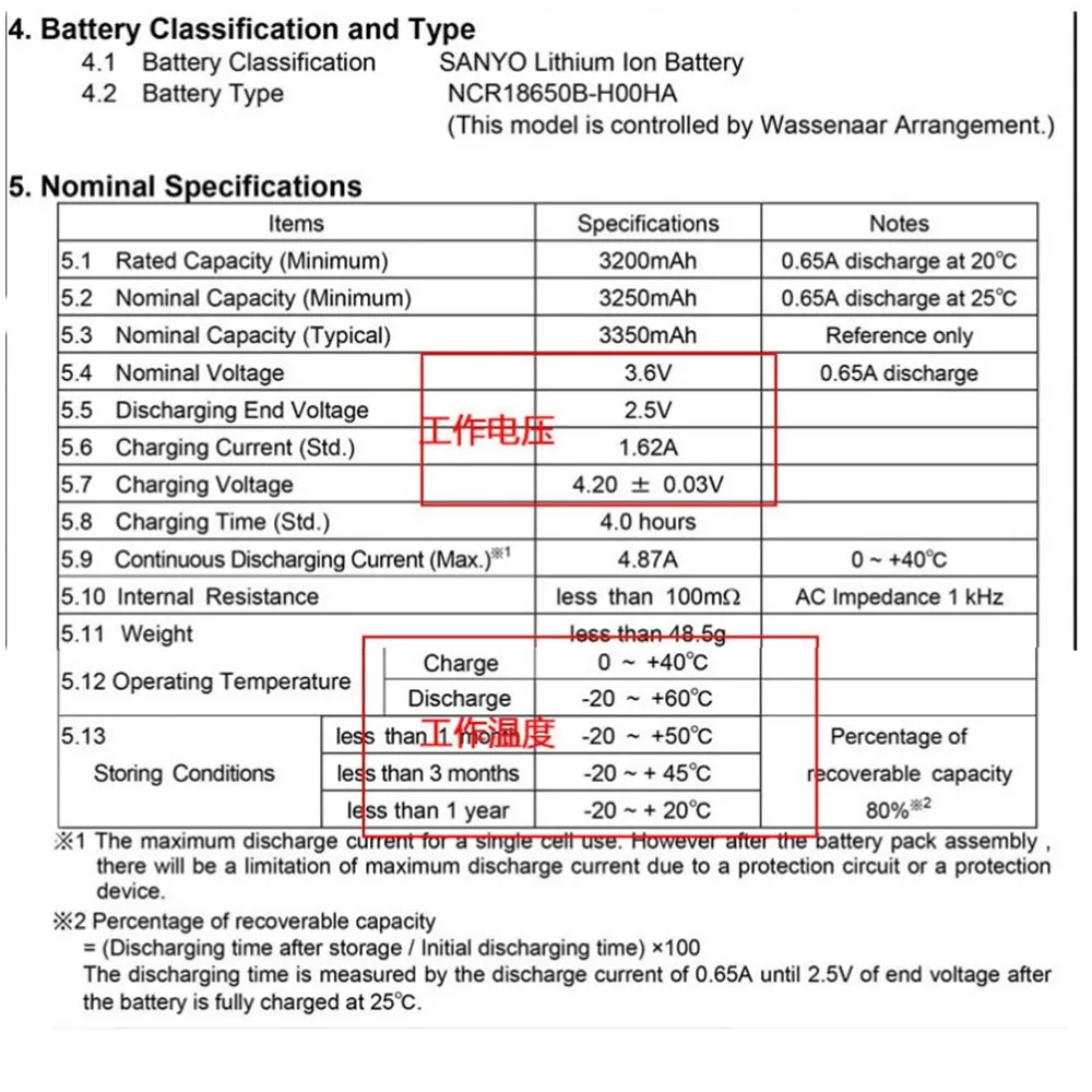 new Panasonic 18650 battery 3400mah 3.7V lithium battery high capacity rechargeable battery for flashlight laptop