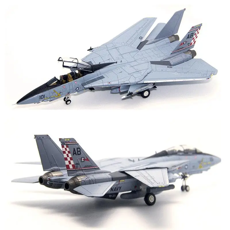 Хобби Мастер США Grumman F-14 Tomcat 1/72 литой самолет модель самолета