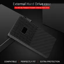 Силиконовый защитный чехол для WD My Passport портативный внешний жесткий диск 2,5 дюймов жесткие диски силиконовый чехол защитный чехол