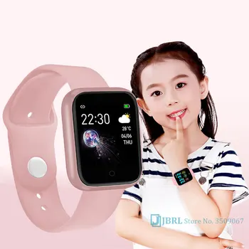 

NEW hd Electronic watch for kids Waterproof led digital watch baby Teen clock children fitness band Android IOS bluetooth gifts