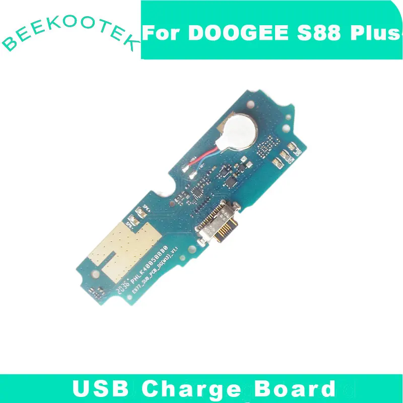 

Original New DOOGEE S88 Plus Usb Board Charging Dock with Motor Vibrator flex Cable For DOOGEE S88 Pro Smart Phone