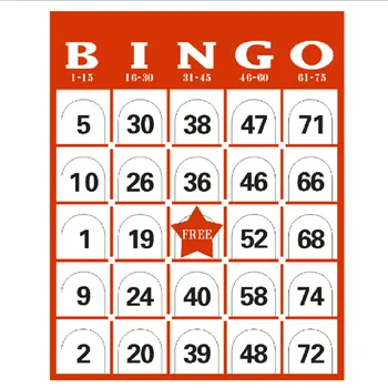 

60 PCS/Set Complete Bingo Game Card Set Cage Balls Cards Markers Board Kit Family Night Fun Toys