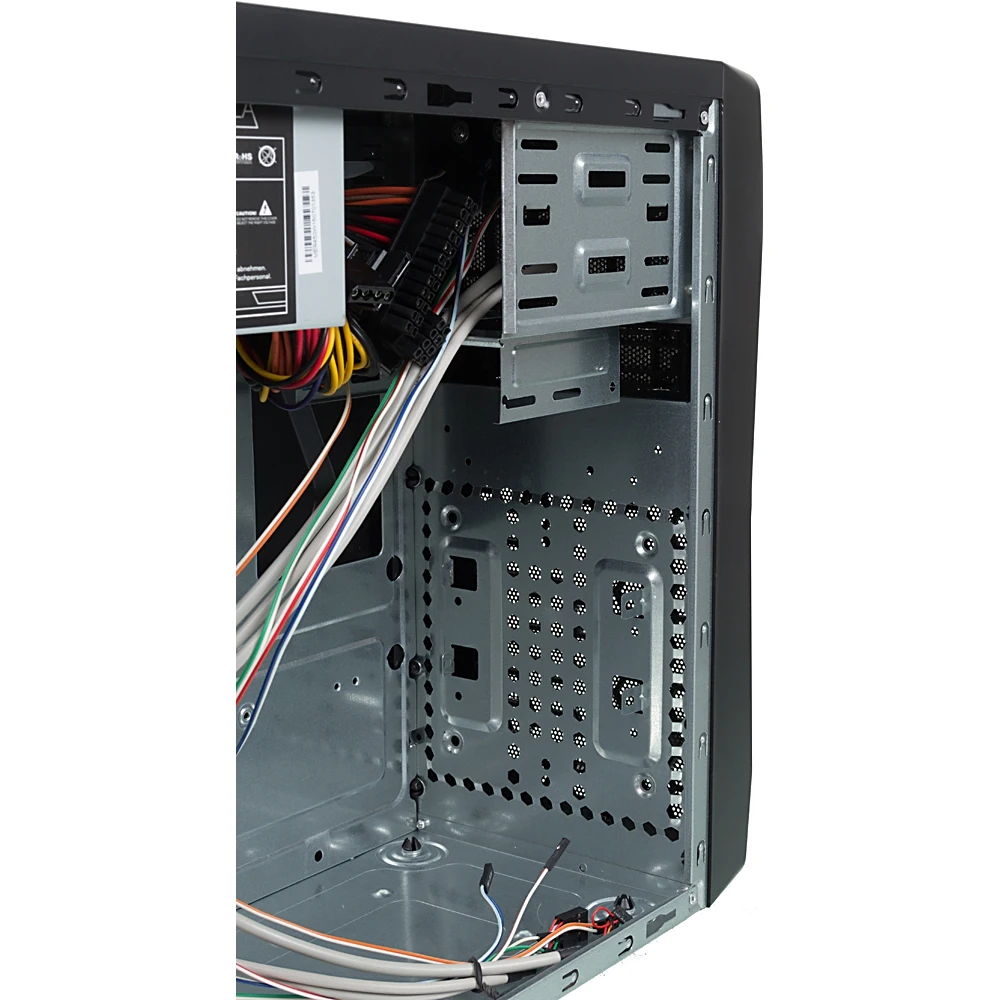 Корпус Formula FM-602 черный 450W mATX 2x120mm 2xUSB2.0 audio