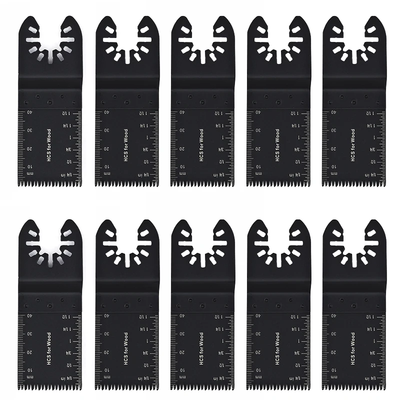 Wielofunkcyjny blat oscylacyjny 10/20 szt. 34MM HCS przyrząd do cięcia drewna DIY uniwersalny zestaw narzędzi