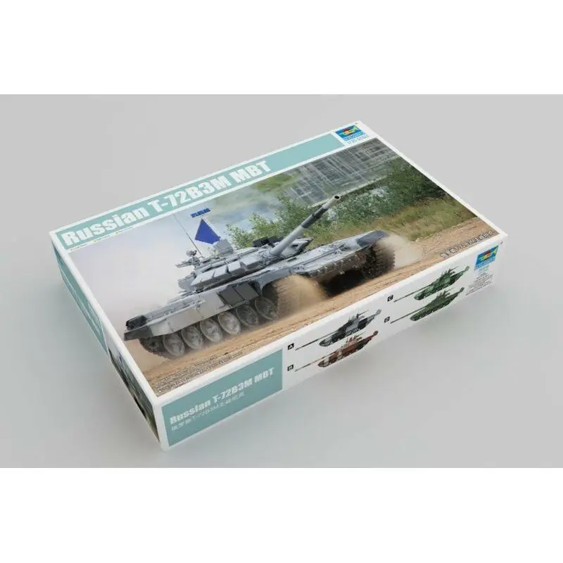 

Модель Trumpeter 09510, модель русского танка 1/35, масштаб T-72B3M