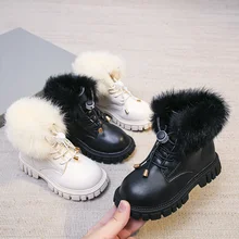 Zapatos antideslizantes de piel para niña, botas de charol con banda elástica, zapatos de vestir para fiesta de cumpleaños, escuela, 2021, E10272
