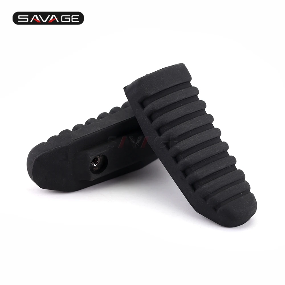

Foot Peg Footrest Rubber For SUZUKI HAYABUSA GSR 400 600 750 GSX-S GW 250 lnazuma Motorcycle Accessories Front Pedal Cover Black
