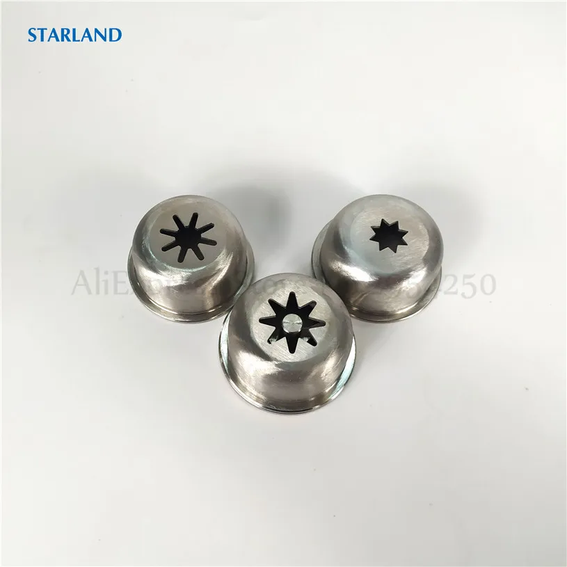 4 Pieces/Lot Churros Machines Spare Parts Nozzles Modeling Caps Spanish Molding Lid Maker Fitings Accessories