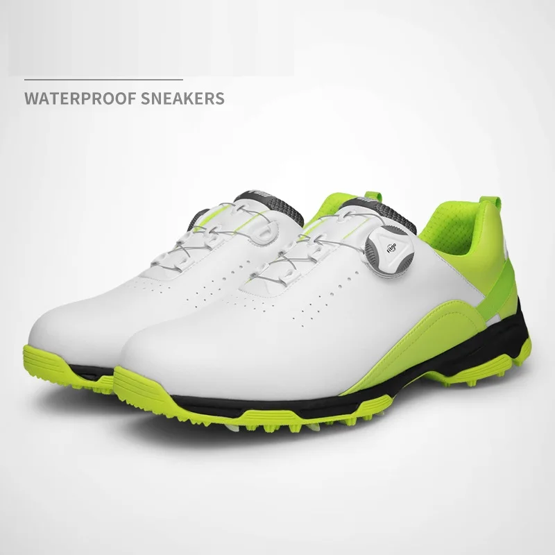 Tanio Pgm wodoodporne trampki męskie buty golfowe oddychający sklep