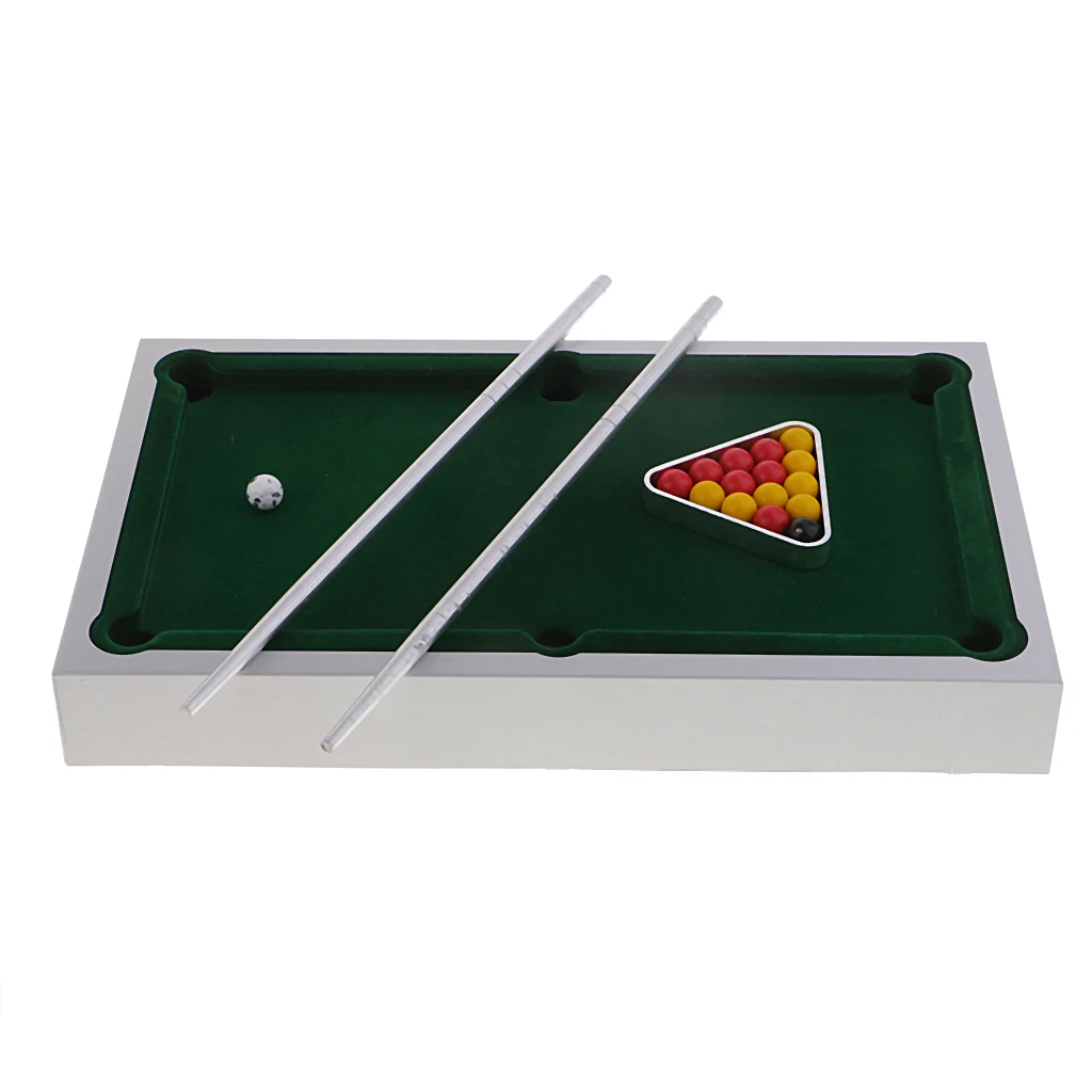 Family Set Friend Gathering Play Tabletop Billiards Mini Snooker Table Sport