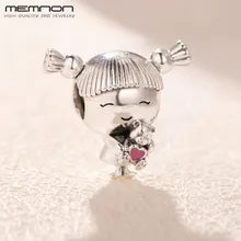 925 пробы, серебряные, для девушек, с косичками, подвески, бусины для изготовления ювелирных изделий, подходят к оригинальному Шарму, браслеты из бисера, браслеты, сделай сам для женщин