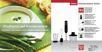 

Girmi MX65 Mixer ad Immersione 600 W, Kit ACC