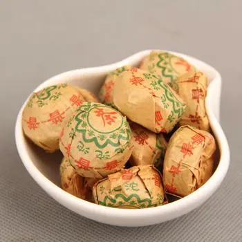 

2010 Original Pu-erh Cooked Ripe Yunnan Pu-erh Mini Tuo Cha Health Weight Loss Tea