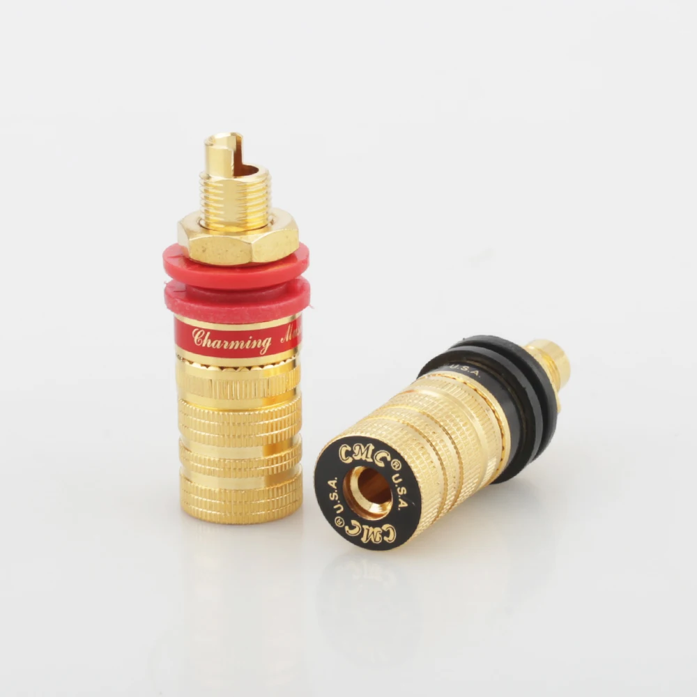 CMC 838 S динамик cmc Золотая заглушка для крепления|gold binding|post |