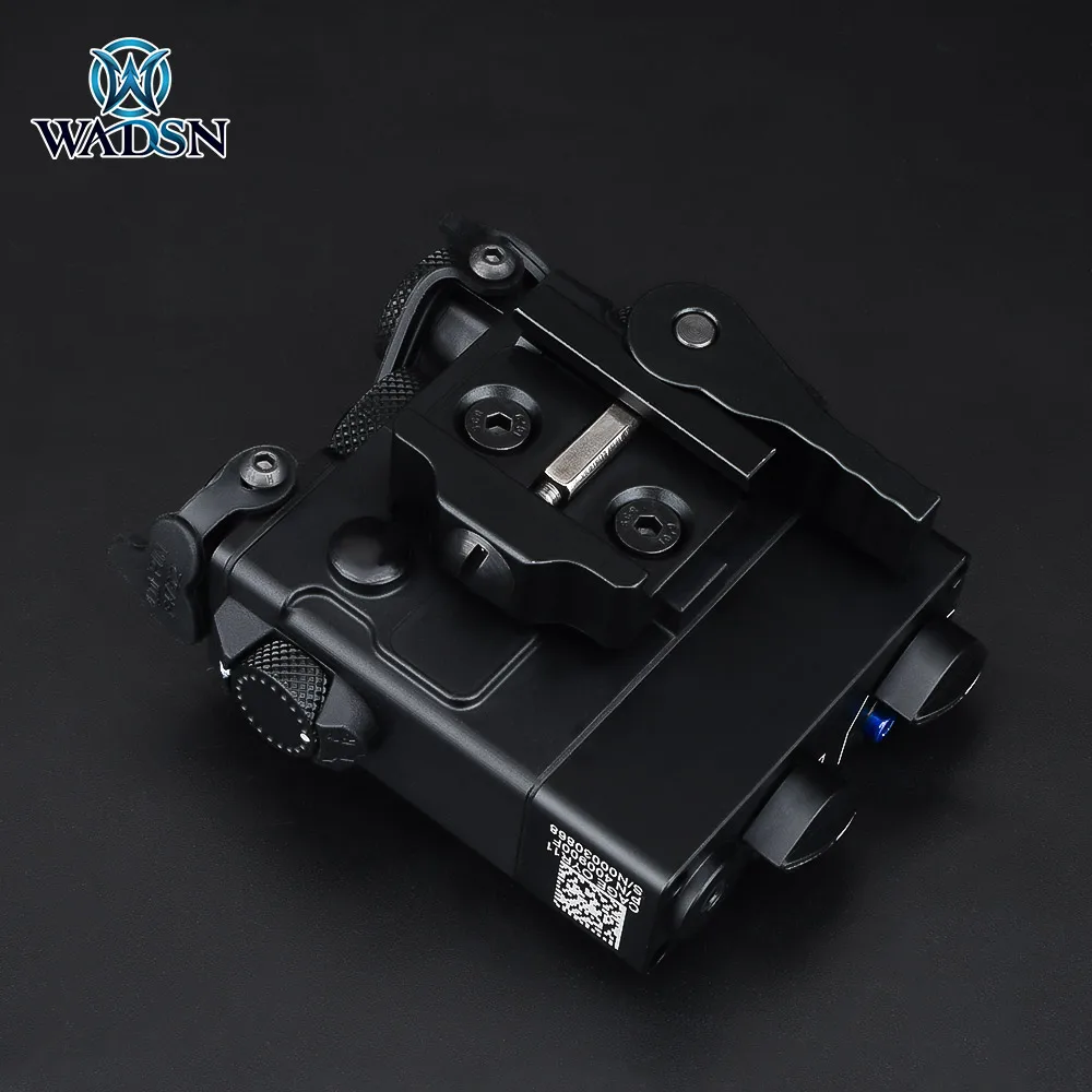 WADSN Tactical DBAL-A2 Metal Green Blue IR Laser Flashlight Hunting Rifle PEQ Airsoft Laser Sight DBAL Scout Light for 20mm Rail