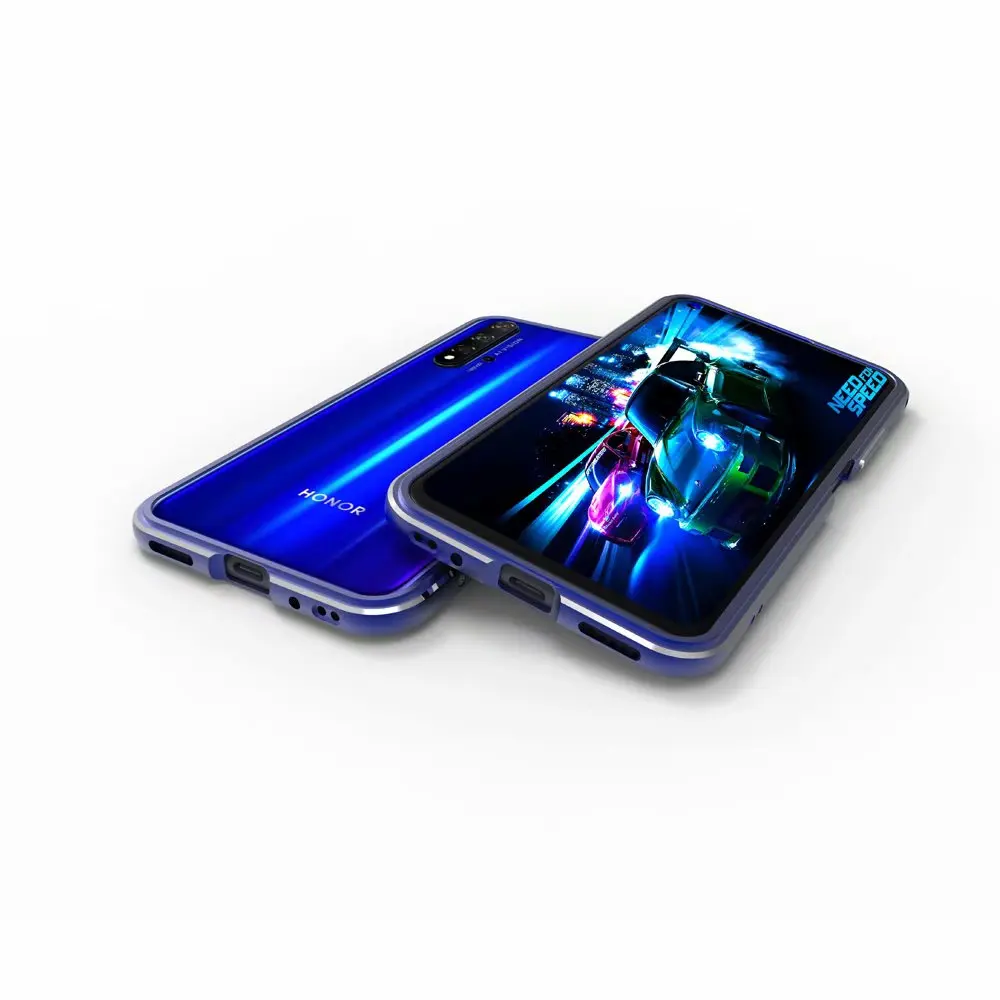 Чехол для Nova 5T роскошный бампер ультра тонкий алюминиевый чехол для huawei Nova 5T+ 2 пленка(передняя+ задняя