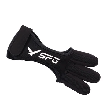 

1 Pcs Archery Gloves Outdoor Hunting 3 Three Finger Protection Guard Shooting Finger Hand Protection Bow Accessories