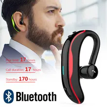 Беспроводной Наушник Bluetooth 5,0 гарнитура одиночные наушники 17H время разговора с микрофоном громкой связи для водителя автомобиля