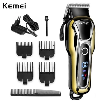 

Kemei KM1990 hair clipper professional hair trimmer beard electric cutter hair cutting machine haircut cordless corded